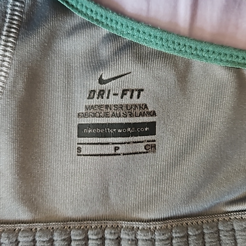 Nike Dri-fit sports bra, teal, size S - Picture 5 of 5